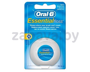 Зубная нить Oral-B Essential Floss, в ассортименте
