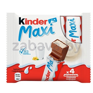 Шоколад Kinder Maxi, 84 г
