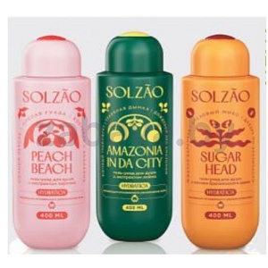 Гель для душа Solzao, 400 мл