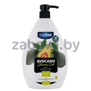 Гель для душа Deep Fresh Avocado, авокадо, 1 л