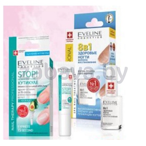Средства для ногтей Eveline Nail therapy professional, в ассорт.
