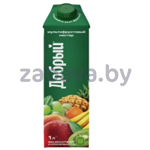 Нектар «Добрый», мультифрукт, 1 л