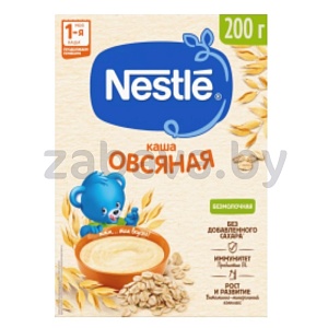 Каша овсяная безмолочная Nestle, 200 г