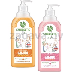 Мыло жидкое для рук и тела Synergetic, 500 мл