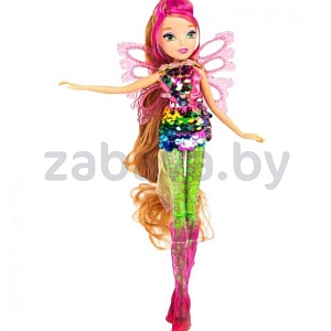 Кукла WinX Club «Сиреникс. Мыльные пузыри», Флора/Стелла