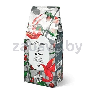 Кофе Amato In Cup, натуральный, молотый, 250 г