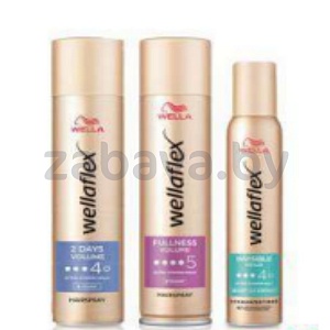 Лак или мусс для волос Wella Wellaflex, 250/200 мл
