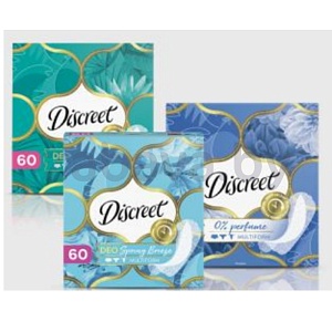 Прокладки ежедневные Discreet, 60 шт.