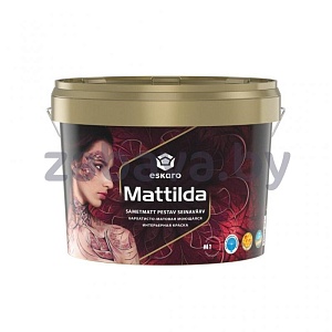 Краска для стен и потолков Eskaro Mattilda, бархатисто-матовая, 9,55 л
