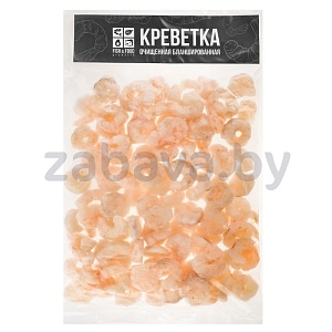Креветки Fish&Food, 100/200, в/м, очищ., 400 г