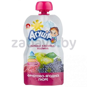 Пюре «Агуша» для детского питания, 90 г, в ассортименте