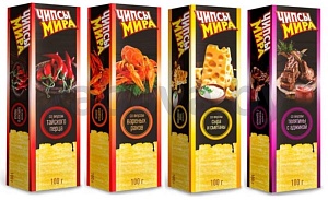 Чипсы «Мира», со вкусом телятины с аджикой, 100 г