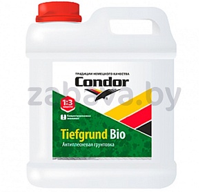 Грунтовка-концентрат Condor Tiefgrund Bio, акриловая, 5 кг