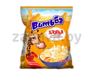 Хлопья кукурузные «Витьба», 330 г