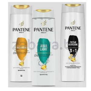 Шампунь Pantene, 360/400 мл, в ассорт.