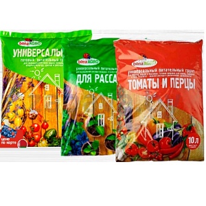 Грунт BonAgro, 10 л, в ассорт.