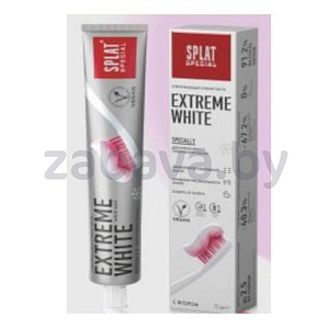 Паста зубная Splat Extreme White, 75 мл