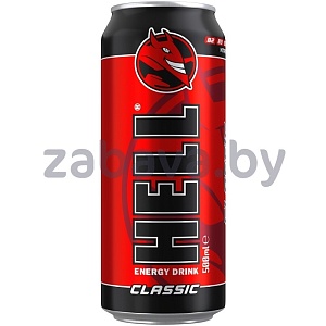 Напиток энергетический Hell, 500 мл, в ассорт.