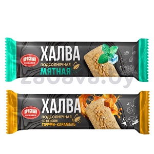 Халва «Красный Пищевик» подсолнечная мятная/тоффи-карамель, 60 г
