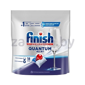 Таблетки для ПММ Finish Quantum, 18 шт