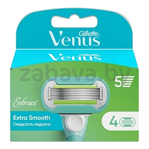 Кассеты для станков Gillette Venus Embrace 5, 4 шт.