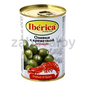 Оливки зел. Iberica с креветкой, 280 г
