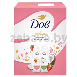 Набор подарочный «Дав», фруктов. наслажд., гель для душа, 2 шт.