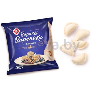 Вареники «Варины», черника, «Брестский» МК, 450 г