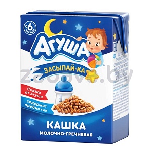 Каша гречневая «Агуша» «Засыпай-ка», 200 мл