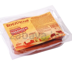 Колбаски «Кабаносы», для гриля, с сыром, в/с, в/к, 1 кг