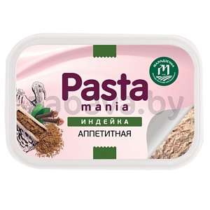 Паста мясная «Индейка аппетитная» Pasta Mania, «Молодечненский» МК, 150 г