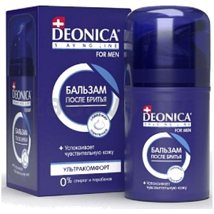 Бальзам после бритья Deonica, ультракомфорт, 50 мл