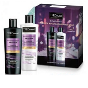 Шампунь и кондиционер для волос «Тресемме», восстановл. и защита, 230+230 мл