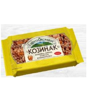 Козинак Liberty Orchards, арахисов., 150 г