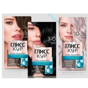 Краска для волос «Глисс Кур», в ассорт.