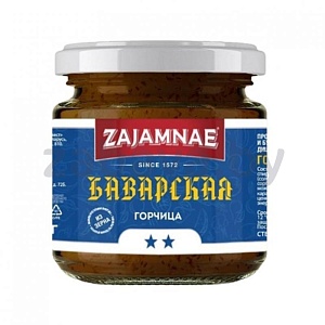 Горчица Zajamnae «Баварская», 190 г