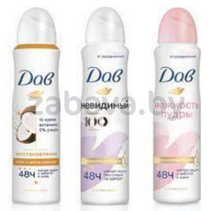 Дезодорант-антиперспирант «Дав», 150 мл, в ассорт.