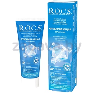 Зубная паста R.O.C.S., отбеливающ., 74 г