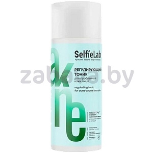 Тоник д/проблемной кожи лица Selfielab, Acne, регулирующий, 150 мл