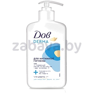 Гель для интимной гигиены «Дав», Derma, 280 мл