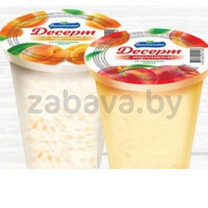 Десерт Buonissimo, крем с творогом, 350 г, персик или курага