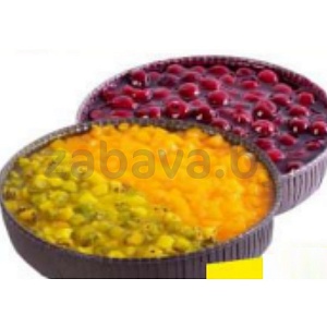 Торт «Венский десерт», «Киви-персик» или «Вишня в коньяке», 600/620 г