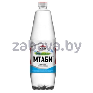 Вода минеральная «Мтаби», газ., 1,25 л