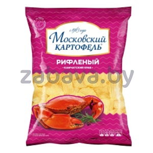 Чипсы «Московский картофель» камчатск. краб, 120 г