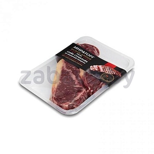 Стейк «Мираторг» «Стриплойн Prime», мороженый, Black Angus, 200 г
