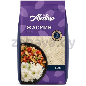 Крупа рисовая Alestino, жасмин, 600 г