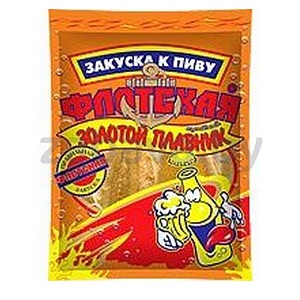 Закуска к пиву «Флотская», золотой плавник, сол.-сушен., 40 г