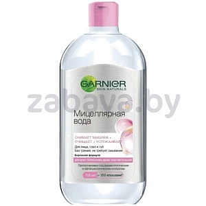 Вода мицеллярная Garnier, для всех типов кожи, 700 мл