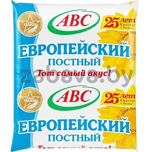 Соус майонезный ABC, «Европейский постный», 20%, 360 г