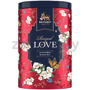 Чай черный листовой Richard Royal Love, 80 г